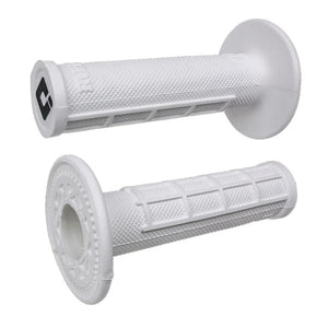 ODI Ruffian 1/2 Waffle Single Ply Soft MX Grips - White