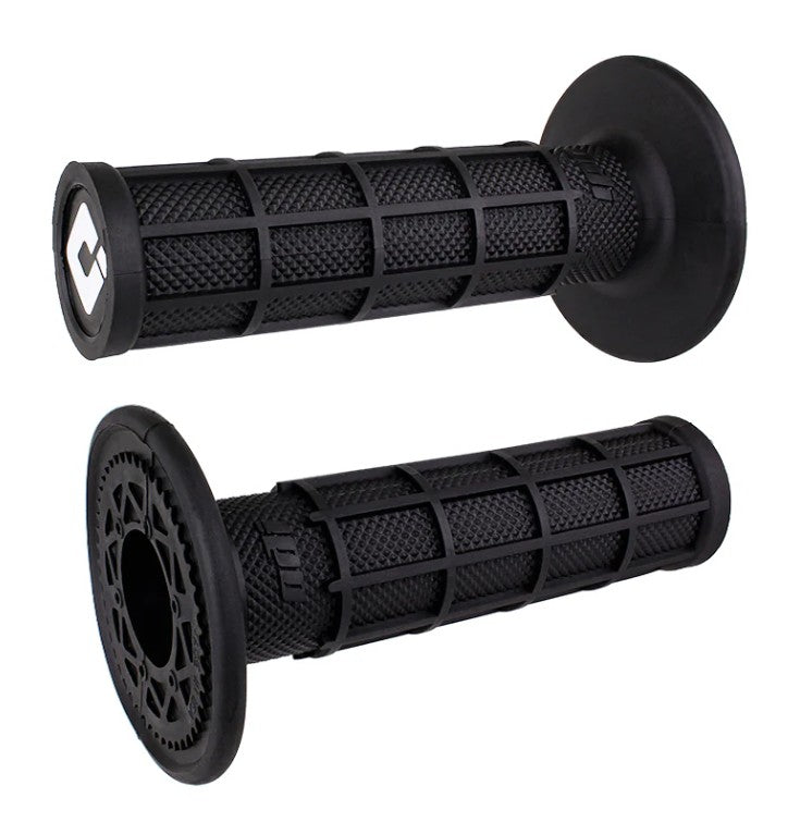 ODI Ruffian Full Waffle Medium MX Grips - Black