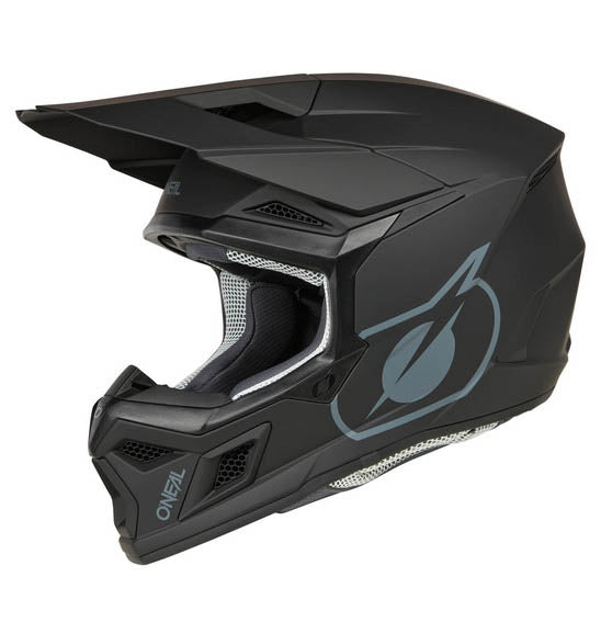 Oneal Youth 3 Series MX Helmet - V24 - Matt Black