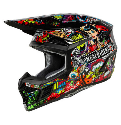 Oneal Youth 3 Series MX Helmet - V24 - Crank Multi