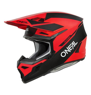 Oneal Youth 3 Series MX Helmet - V24 - Race Black / Red