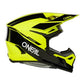 Oneal Adult 3 Series MX Helmet - V25 - Black / Neon Yellow