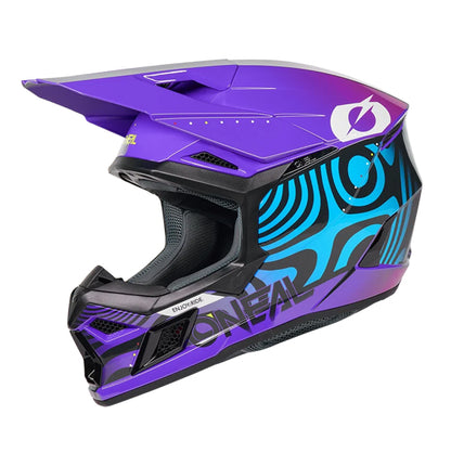 Oneal 3SRS Adult MX Helmet - Nova Purple
