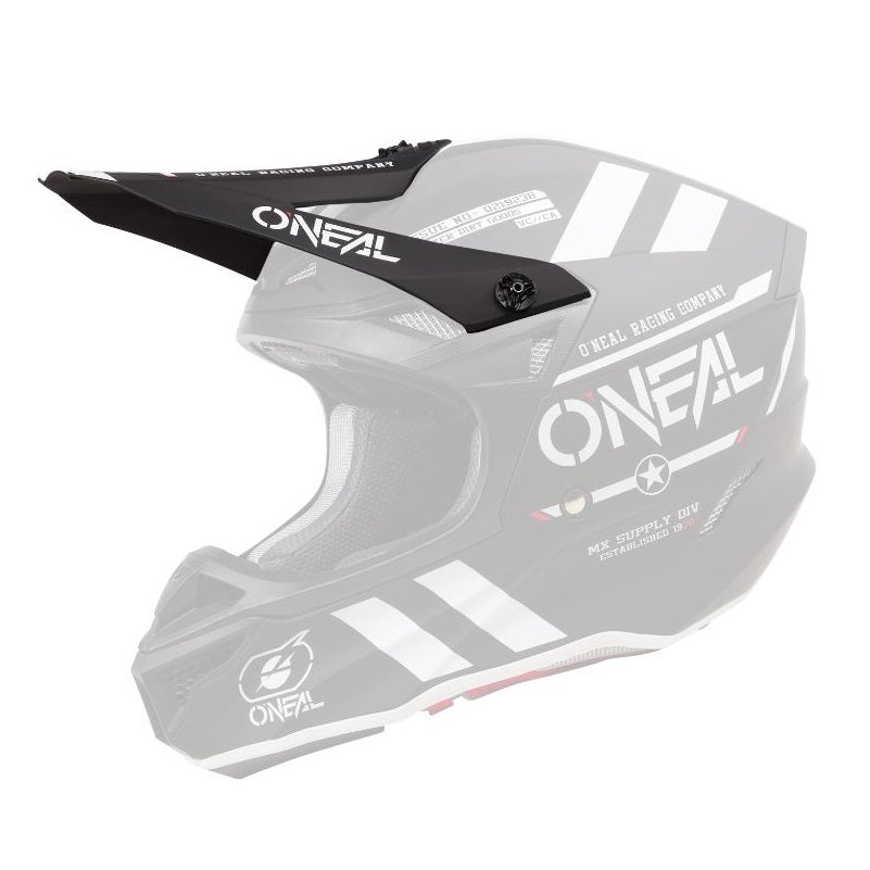 Oneal 5SRS Helmet Peak - Warhawk V24 - Black