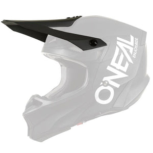 Oneal 10SRS Replacement Helmet Peak - Elite V22 Black / White