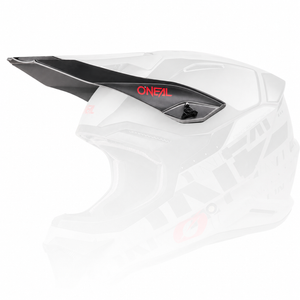 Oneal 1SRS Adult Replacement Helmet Peak - Voltix Black / Grey