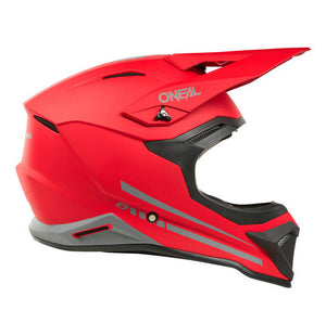 Oneal 1SRS Adult MX Helmet - V25 Solid Matt Red