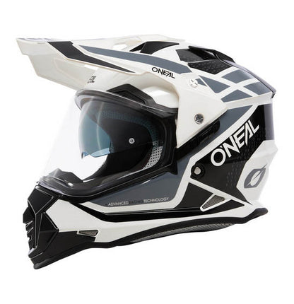 Oneal Sierra R Adventure Helmet - V24 - Gloss White / Black / Grey