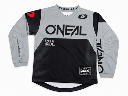 Oneal Element Youth XS MX Jersey - Black / Grey