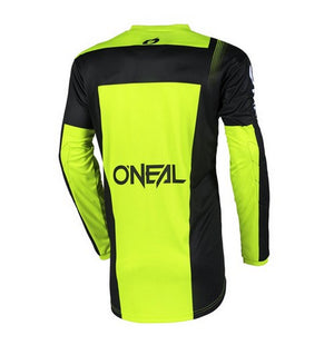 Oneal Element Adult MX Jersey - V.25 Racewear Black / Neon Yellow