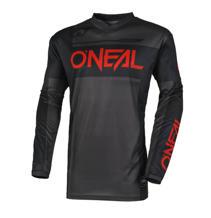 Oneal Element Adult MX Jersey - V.25 Racewear Black / Grey / Red