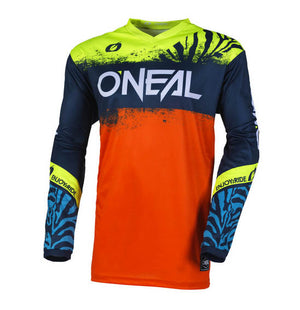 Oneal Element Youth MX Jersey - V.25 Shocker Blue / Orange