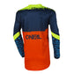 Oneal Element Youth MX Jersey - V.25 Shocker Blue / Orange