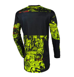 Oneal Element Youth MX Jersey - V.25 Attack Black / Neon Yellow