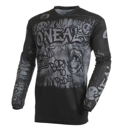 Oneal Element Adult MX Jersey - Rancid Black / Grey