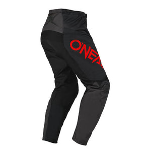 Oneal Element Youth MX Pants - V25 Racewear Black / Grey / Red