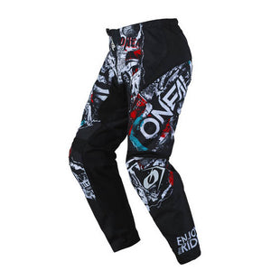 Oneal Element Adult MX Pants - V25 Attack Black / White