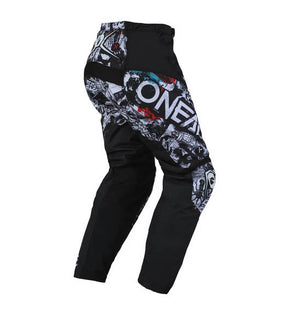 Oneal Element Adult MX Pants - V25 Attack Black / White