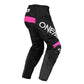 Oneal Element Youth Ladies MX Pants - V25 Shocker Black / Pink