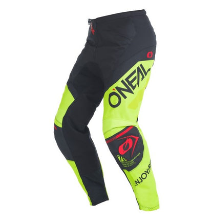 Oneal Element Adult MX Pants - Factor Black / Neon