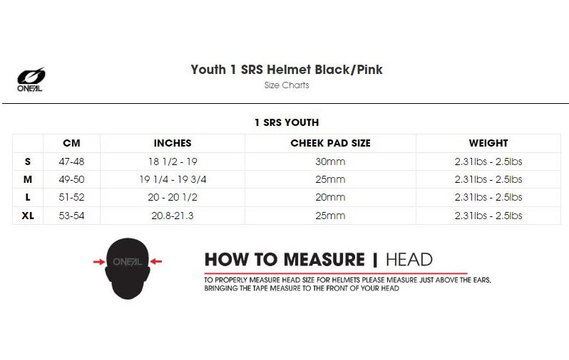 Oneal 1SRS Youth MX Helmet - Stream V.23 Black/Yellow