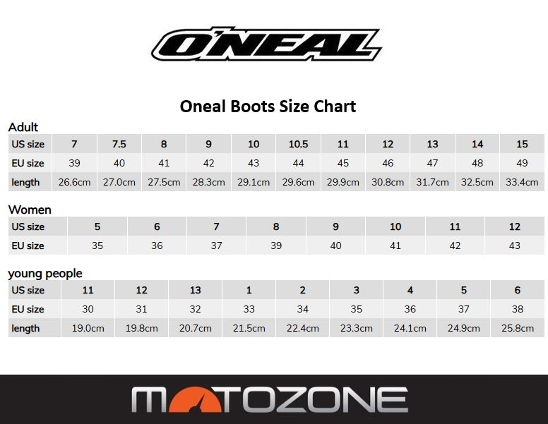 Oneal Element Youth MX Boots - Squadron Black Grey