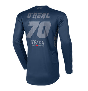 Oneal Element Adult MX Jersey - Brand Navy Blue Grey