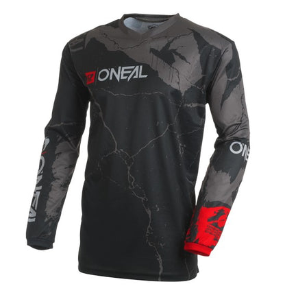 Oneal Element Youth MX Jersey - Acid Black / Grey
