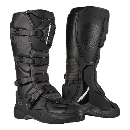 Oneal 3SRS Adult MX Boots - Black / Charcoal