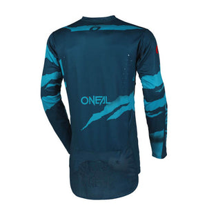 Oneal Hardwear Adult MX Jersey - V25 Wild Blue / Teal