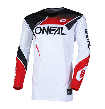 Oneal Hardwear Air Adult MX Jersey - V25 Slam Black / Red