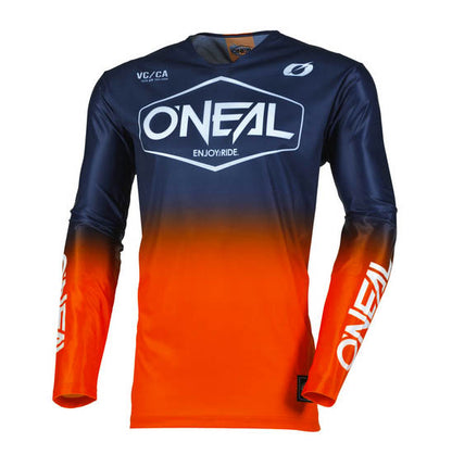 Oneal Mayhem Adult MX Jersey - V25 Hexx Blue / Orange