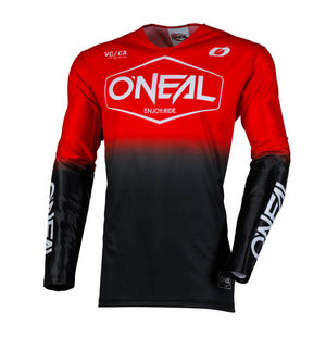 Oneal Mayhem Adult MX Jersey - V25 Hexx Black / Red