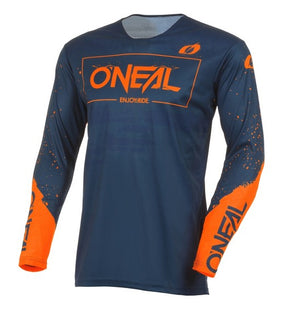 Oneal Mayhem Adult MX Jersey - Paint Navy / Orange