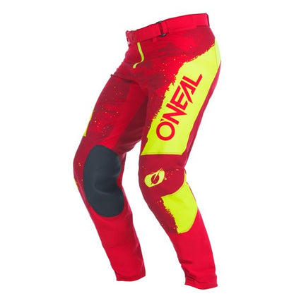 Oneal Mayhem Youth MX Pants - Paint Red / Neon