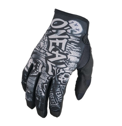 Oneal Mayhem Adult MX Gloves - Rancid Black / Grey