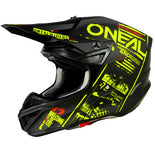 Oneal 5SRS Adult Helmet - Attack V.23 Black/Neon Yellow