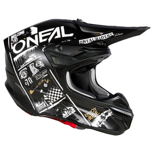 Oneal 5SRS Adult Helmet - Attack V.23 Black/White