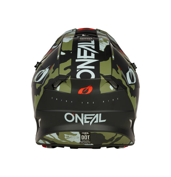 Oneal 5SRS Adult Helmet - Camo V.23 Black/Green