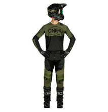 Load image into Gallery viewer, Oneal V24 Adult Mayhem MX Jersey - Hexx Black/Green
