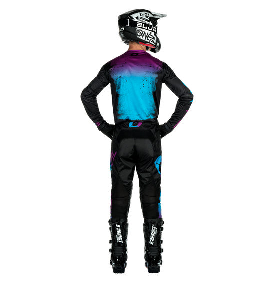 Oneal Adult Mayhem V24 MX Pants - Scarz Black/Blue