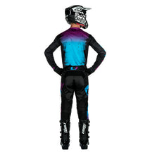 Load image into Gallery viewer, Oneal V24 Adult Mayhem MX Jersey - Scarz Black/Blue