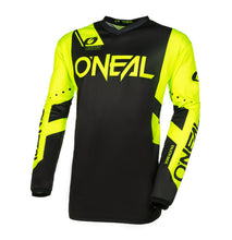 Load image into Gallery viewer, Oneal Element Adult MX Jersey - V24 Racewear Black/Neon Yellow