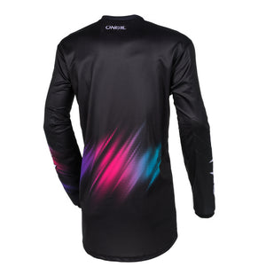 Oneal Element Youth Girls MX Jersey - V24 Voltage Black/Pink