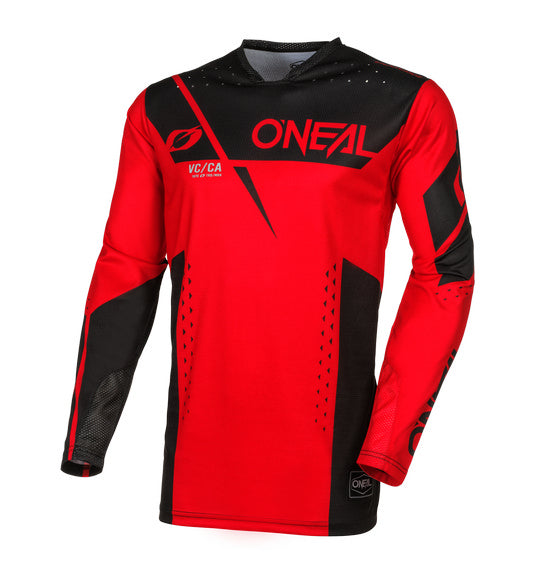 Oneal V24 Hardwear Adult MX Jersey - Haze Black/Red
