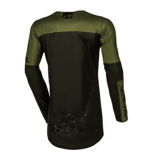 Oneal V24 Adult Mayhem MX Jersey - Hexx Black/Green