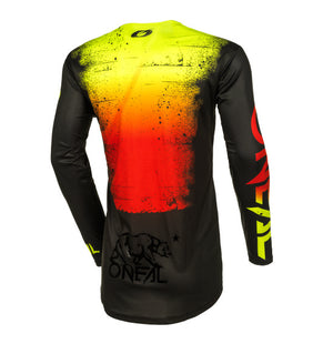Oneal V24 Adult Mayhem MX Jersey - Scarz Black/Red