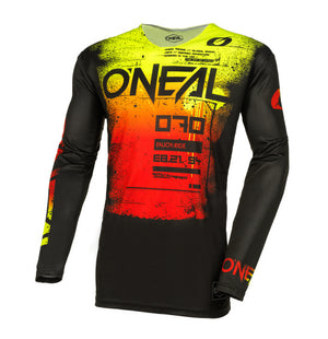 Oneal Mayhem Youth V24 MX Jersey - Scarz Black/Red