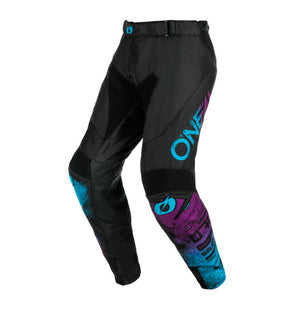 Oneal Adult Mayhem V24 MX Pants - Scarz Black/Blue