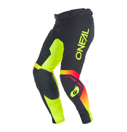 Oneal Prodigy Adult MX Pants - Five Six Black / Neon Yellow